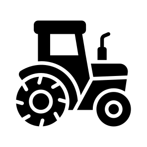Tractor, Cultivator, Vehicle, Transport, Conveyance icon