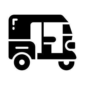 Tuk, Rickshaw, Auto, Vehicle, Transport icon