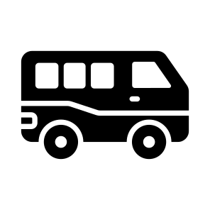 Van, Bus, Minivan, Vehicle, Transport icon