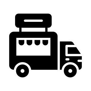Van, Truck, Vehicle, Transport, Conveyance icon