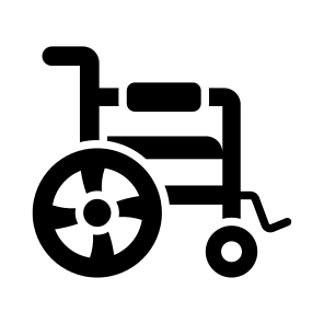 Wheelchair, Aid, Medical, Vehicle, Transport icon