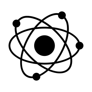 Atom, Molecule, Science, Chemistry, Education icon