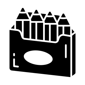 Color, Pencils, Stationery, Drawing, Drafting icon