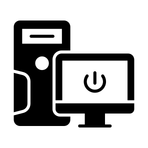 Computer, Desktop, Technology, Cpu, Workstation icon