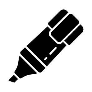 Highlighter, Marker, Pen, Stationery, Color, icon