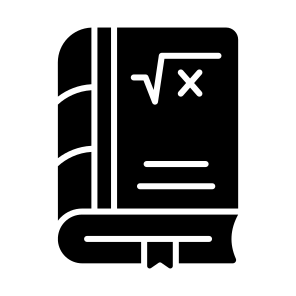 Math, Knowledge, Education, Course, Handbook icon