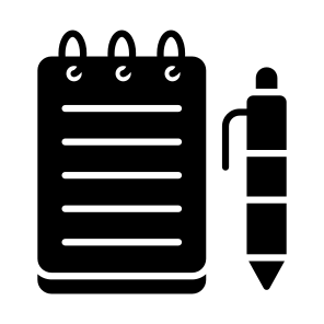 Notepad, Stationery, Memo, Notebook, Reminder icon