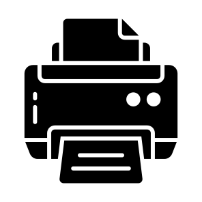 Printer, Printing, Machine, Device, Technology icon