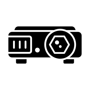 Projector, Presentation, Classroom, Digital, Learning icon