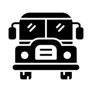 School, Bus, Travel, Transport, Vehicle icon