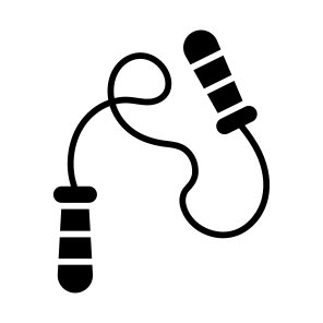 Skipping, Jumping, Rope, Fitness, Exercise icon