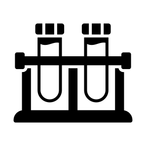 Test Tubes, Chemistry, Science, Laboratory, Equipments icon