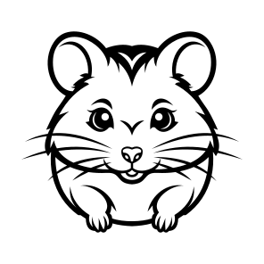 Hamster, Rodent, Zoology, Creature, Head icon