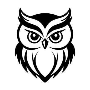 Owl, Bird, Zoology, Creature, Head icon