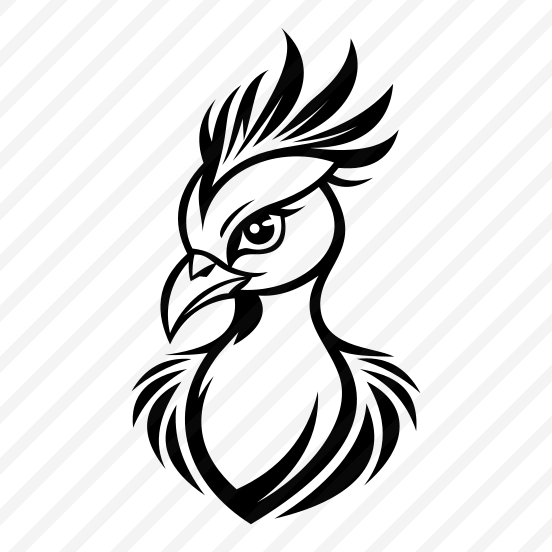 Peacock, Bird, Zoology, Creature, Head preview
