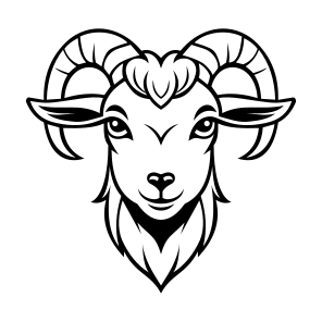 Ram, Goat, Animal, Fauna, Zoology,, icon