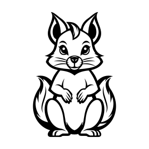 Squirrel, Rodent, Zoology, Creature, Head icon