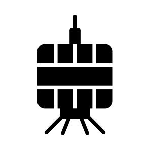 Old Satellite, Space Communication, Communication Device, Space Travel, Space Probe, icon