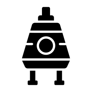 Space Module, Orbital Module, Astronaut Pod, Space Vehicle, Space Transport icon
