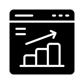 Analytics, Statistics, Infographics, Growth, Analysis icon