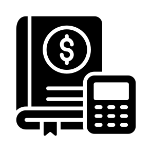 Book, Taxation, Calculator, Ledger, Tax icon