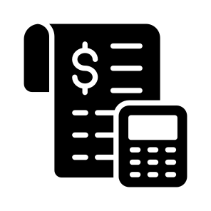 Bookkeeping, Accounting, Record, Ledgering, Calculation icon