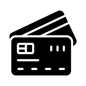 Credit, Debit, Cards, Banking, Atm icon