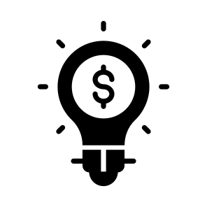 Idea, Plan, Innovation, Invention, Light icon
