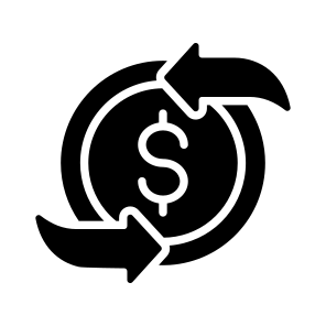 Money, Cash, Dollar, Coin, Currency icon