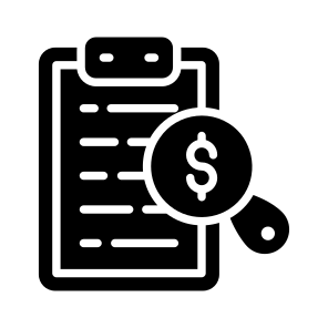 Money, Cash, Statement, Paper, Document icon