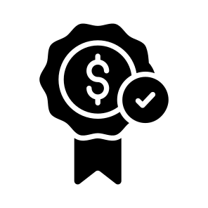 Money, Prize, Badge, Success, Achievement icon