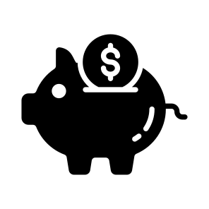 Piggy, Banking, Saving, Money, Cash icon