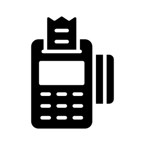 Pos, Terminal, Till, Checkout, Device icon