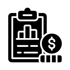 Report, Document, Statement, Dollar, Money icon