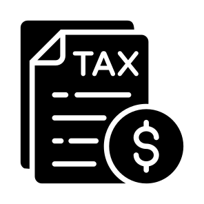 Tax, Paper, Form, Document, Income icon