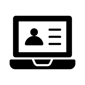 User, Portal, Account, Profile, Online icon