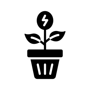 Biomass Energy, Green Energy, Eco Energy, Sustainable, Renewable icon