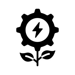 Eco Energy, Green Energy, Sustainable, Renewable, Eco Power icon