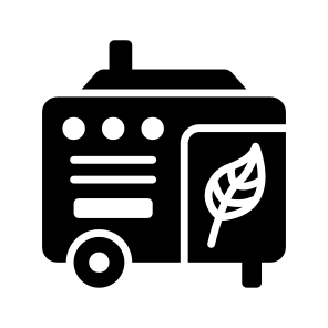 Eco Generator, Inverter, Power Generator, Electric Generator, Diesel Generator, icon