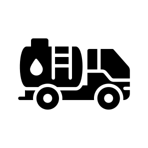 Oil Truck, Fuel Truck, Oil Tanker, Lorry, Vehicle icon