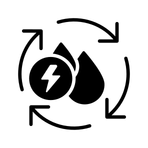 Water Energy, Hydropower, Hydro Energy, Water Power, Aqua Power icon