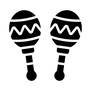 Maracas, Shakers, Rattles, Percussion, Instrument icon
