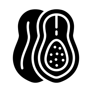 Papaya, Fruit, Food, Nutrition, Edible icon