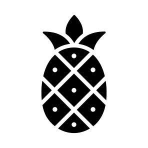 Pineapple, Ananas, Fruit, Food, Edible icon