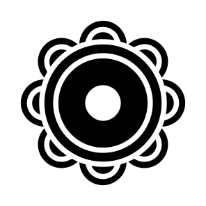 Tambourine, Drum, Percussion, Instrument, Drumbeat icon