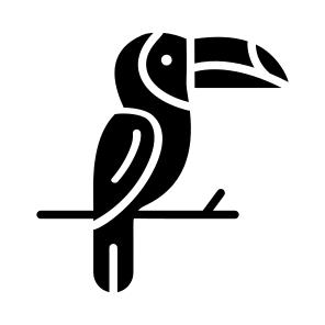 Toucan, Bird, Creature, Specie, Tropical icon