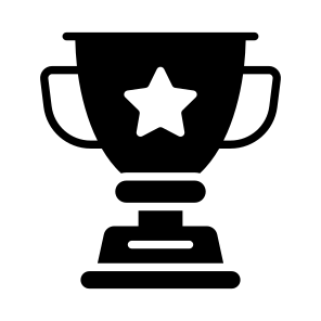 Trophy, Award, Reward, Prize, Cup icon