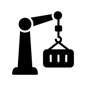 Crane, Lifting, Hoist, Hook, Structure icon