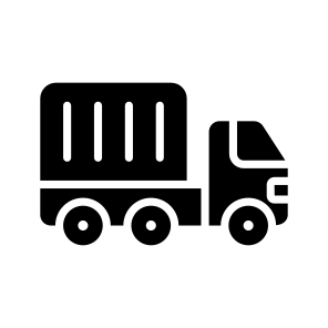 Delivery Truck, Cargo Truck, Freight, Vehicle, Shipping icon