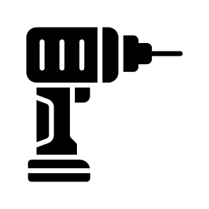 Electric, Power, Drill, Machine, Tool icon